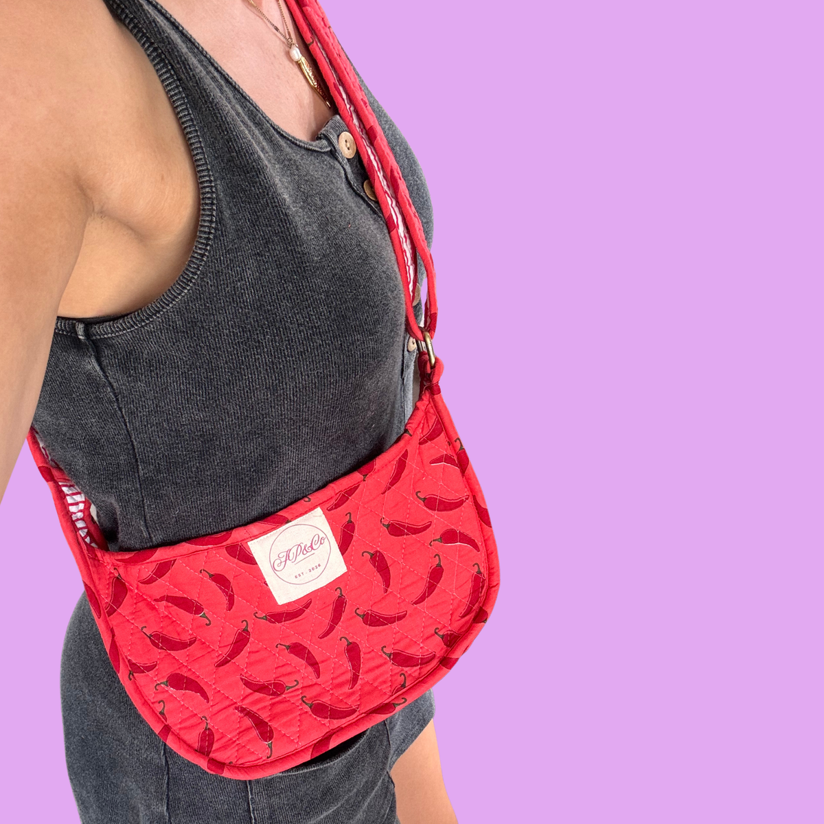Red Chilli Pepper Side Mini Bag