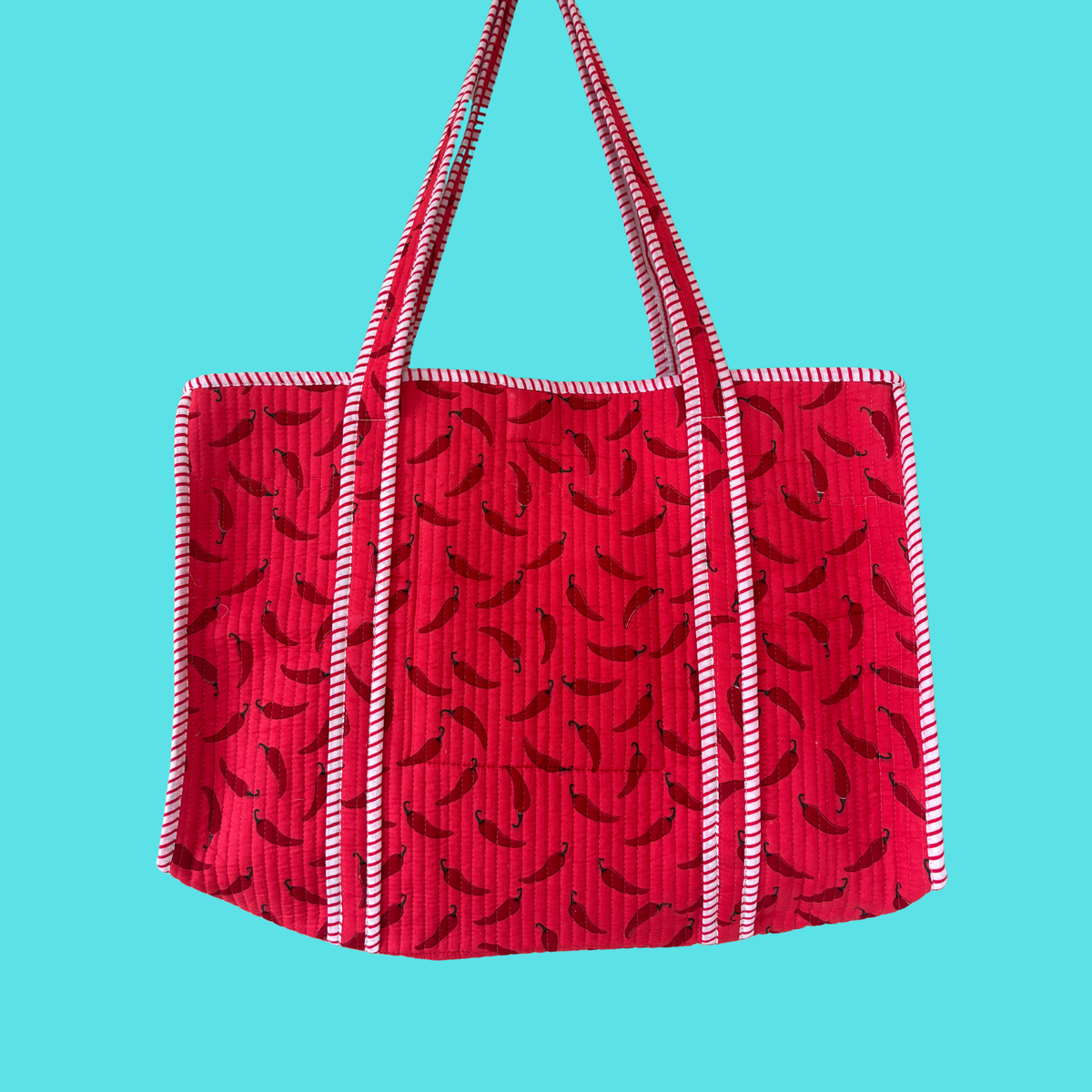 Red Chilli Pepper Large Tote Bag