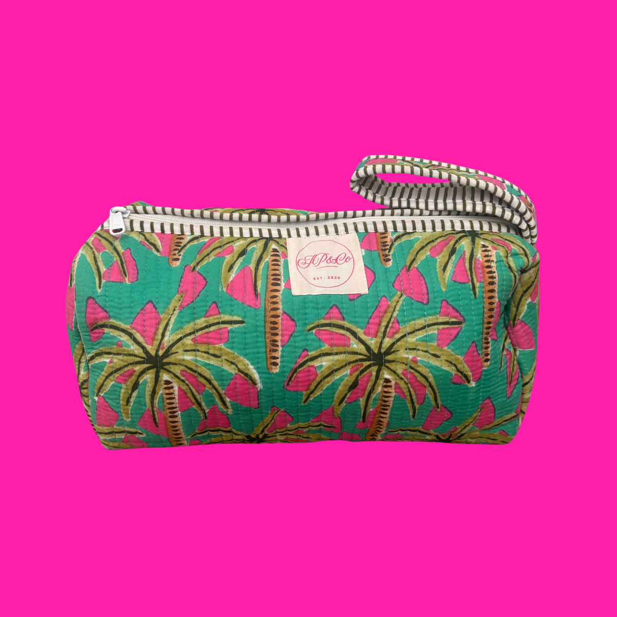 Miami Palm Emerald Nights Hairstyling Tool Bag