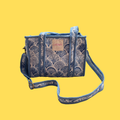 NEW Blue Shells Mini Tote Crossbody Bag