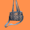 NEW Blue Shells Mini Tote Crossbody Bag
