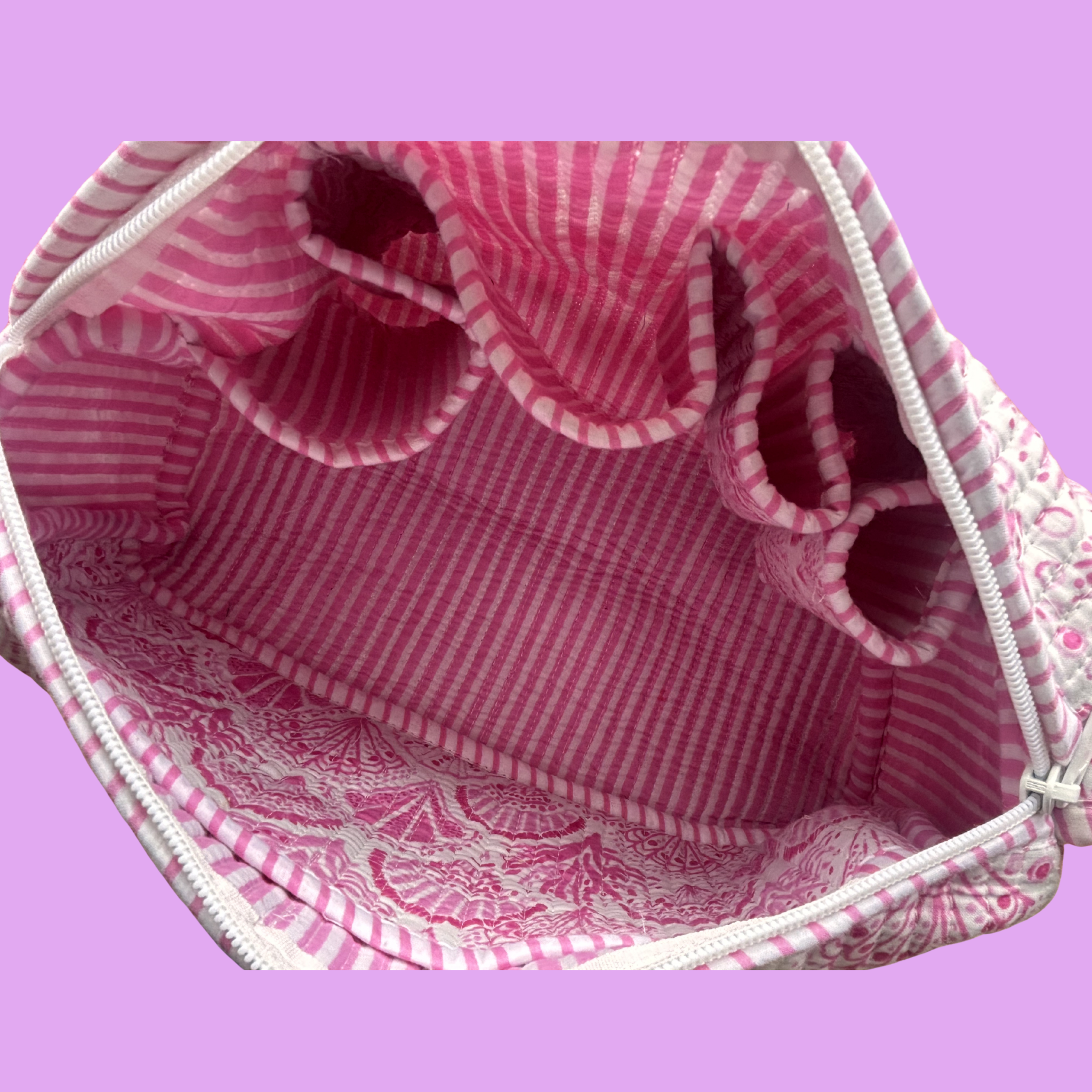 Pink Shells Hairstyling Tool Bag