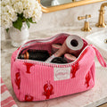 Pale Pink Lobster Hairstyling Tool Bag